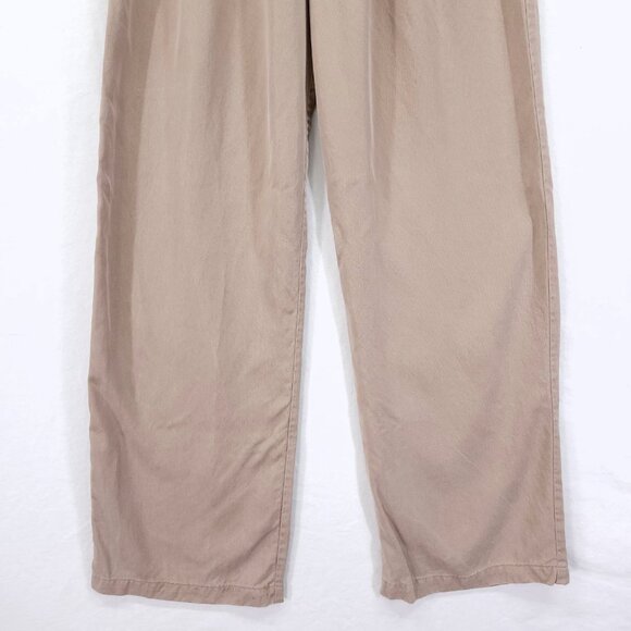 Reformation Mason Pleated Pants Size 0 Wide Leg Trouser 31" - Picture 16 of 16